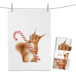 Maluu Geschirrtuch 50x70cm "Candy Squirrel"