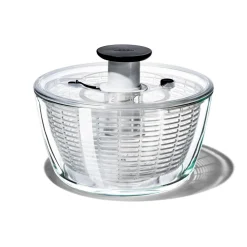 OXO Salatschleuder "Borosilikatglas" transparent