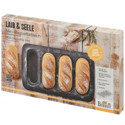 RBV BirkmannnMini-Baguette-Blech "Laib & Seele"