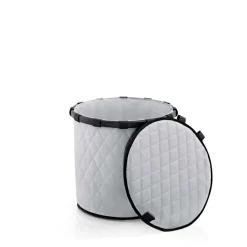 Reisenthel homebasket cover rhombus light grey