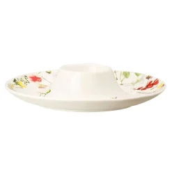 Rosenthal Eierbecher mit Ablage "Brillance Fleurs Sauvages"