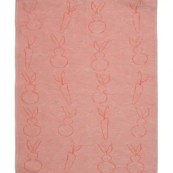 Sander Geschirrtuch "Fred & Ginger" coral