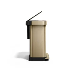 Simplehuman Doppelfach-Treteimer 58 Liter