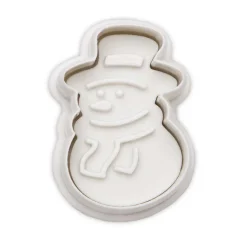 Städter Präge-Ausstecher mit Auswerfer ''Schneemann''