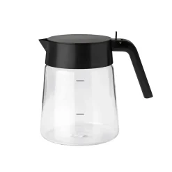 Stelton Glaskanne black metallic "Nohr"