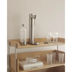 Stelton Wassersprudler Brus steel
