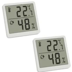 TFA 2er Set Digitales Thermo-Hygrometer