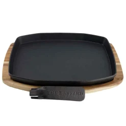 The Bastard Sizzling Plate & Holder Cast