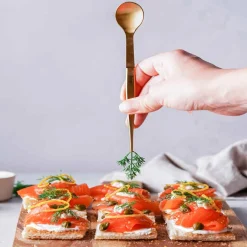 Triangle Probierlöffel mit Pinzette