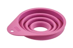 Trichter Silikon "Falttrichter Silikon mit breitem Ausguss grape"