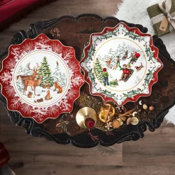 Villeroy & Boch Gebäckteller groß, Waldtiere 42x42x2cm "Toy's Fantasy"