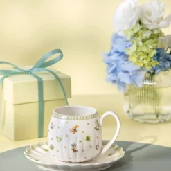 Villeroy & Boch Henkelbecher-Untertasse "Easter Delight"