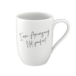 Villeroy & Boch Henkelbecher "Statement I am Amazing. Not Perfect."