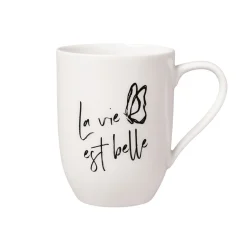 Villeroy & Boch Henkelbecher "Statement La vie est belle"
