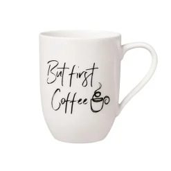 Villeroy & Boch Henkelbecher "Statement But first Coffee"