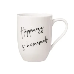 Villeroy & Boch Henkelbecher "Statement Happiness is homemade"