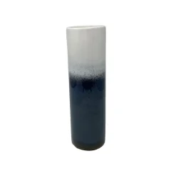 Villeroy & Boch Lave Home Vase Cylinder bleu groß 7,5x7,5x25cm