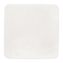 Villeroy & Boch Manufacture Rock blanc Servierplatte quadratisch/Gourmetteller 32x32x1,5cm