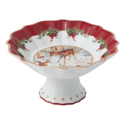 Villeroy & Boch Schale auf Fuß klein, Reh 14,5x14,5x7,5cm "Toy's Fantasy"