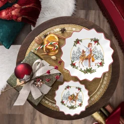 Villeroy & Boch Schale groß, Christkind 24x24x4,5cm "Toy's Fantasy"