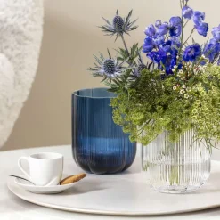 Villeroy & Boch Vase "Fleur" Blau