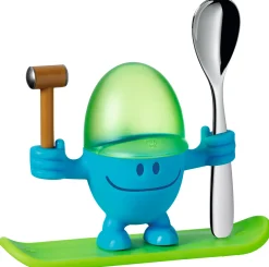 WMF Eierbecher mit Löffel Blau "McEgg"