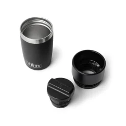 YETI Trinkflasche "Rambler" Schwarz 8 oz