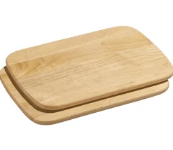 Zassenhaus Frühstücksbretter 2er-Set, hell 28 x 20 cm