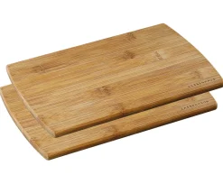 Zassenhaus Frühstücksbretter 2er-Set, Bambus 26 x 17 cm